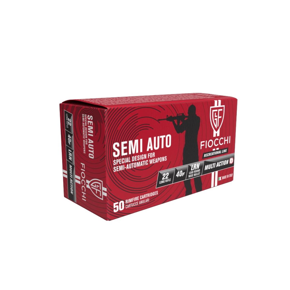 22 lr fiocchi semi auto 40gr