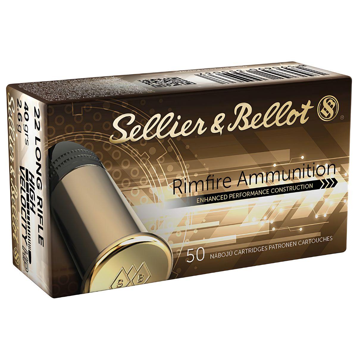 amunicja 22 lr sellier bellot hv hp lrn 2 45g adr 1 4s un0012 op 50szt