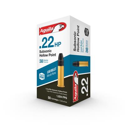 Aguila Subsonic HP .22 LR...