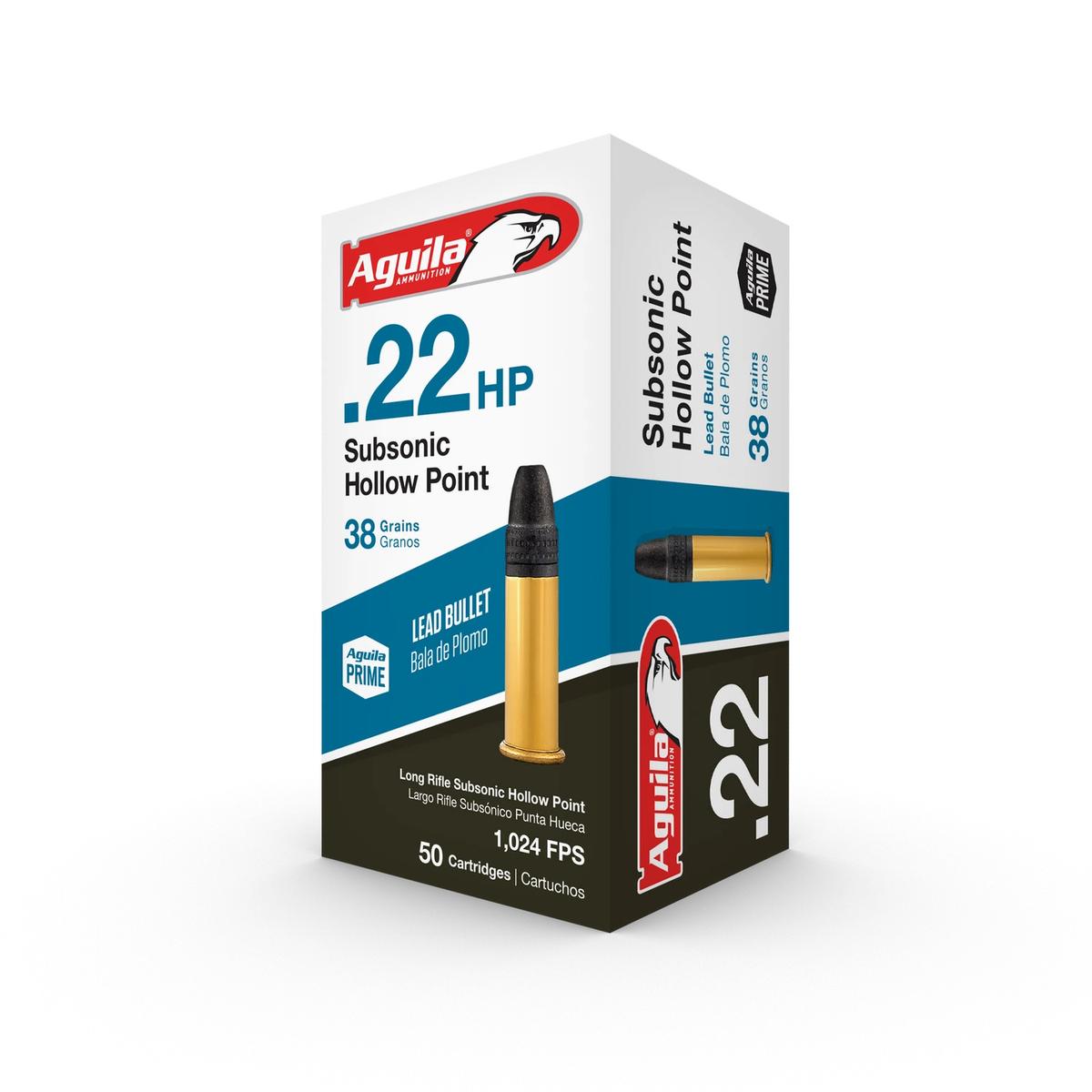 aguila subsonic hp 22 lr 38grn