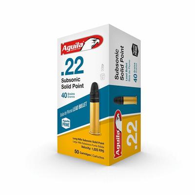 Aguila Subsonic Solid .22...