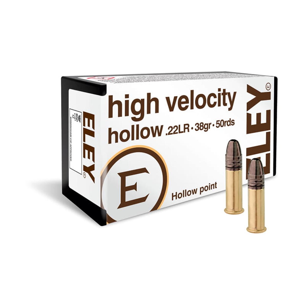 eley hv hollow 22 lr 40gr