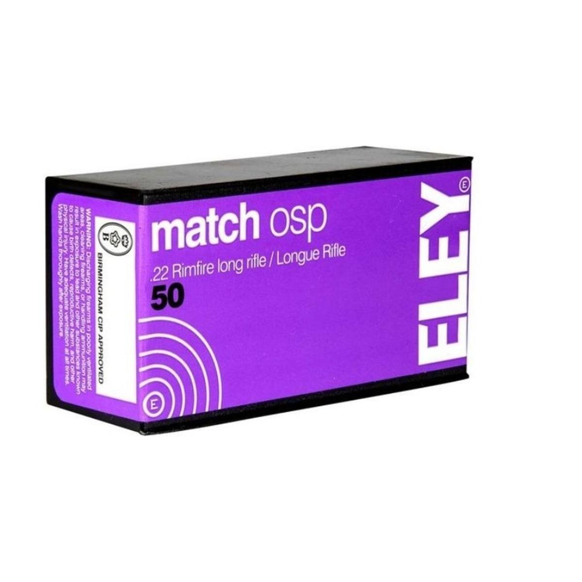 eley match osp 22 lr 40gr