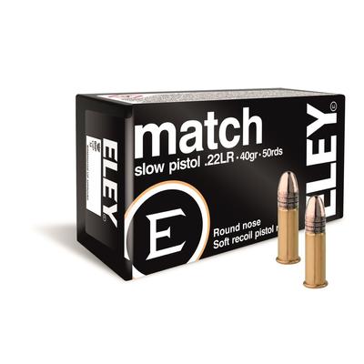 Eley Match Slow Pistol .22...
