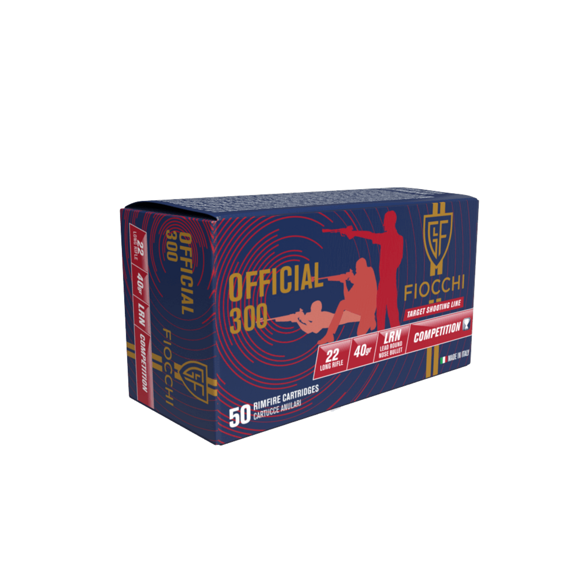 22 lr fiocchi official 300 40gr