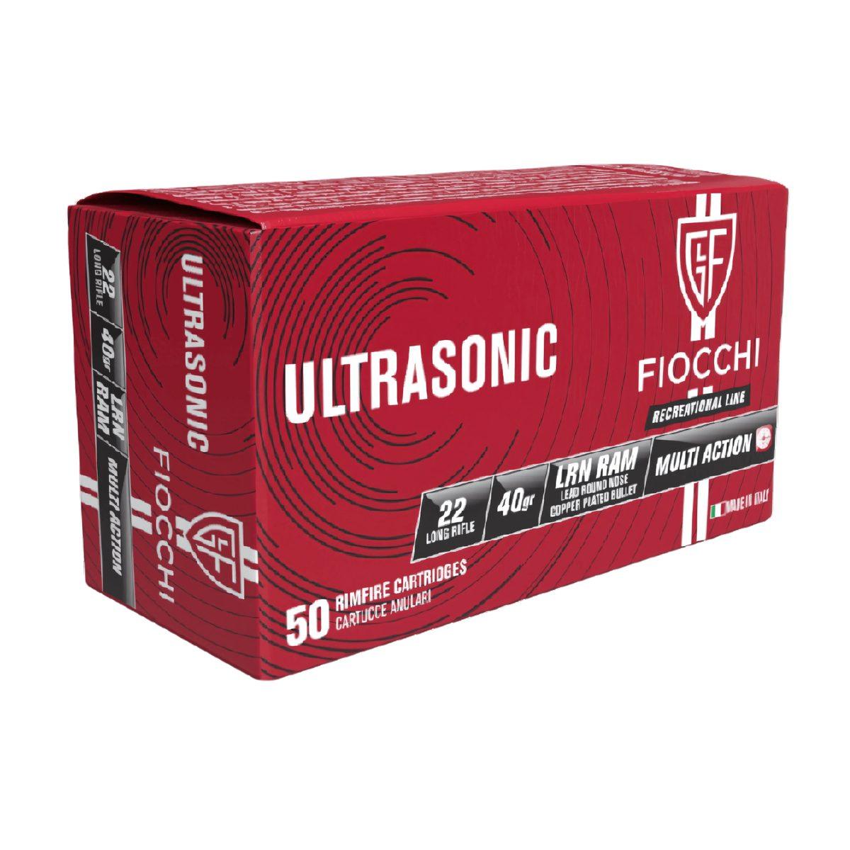 22 lr fiocchi ultrasonic v380 40gr