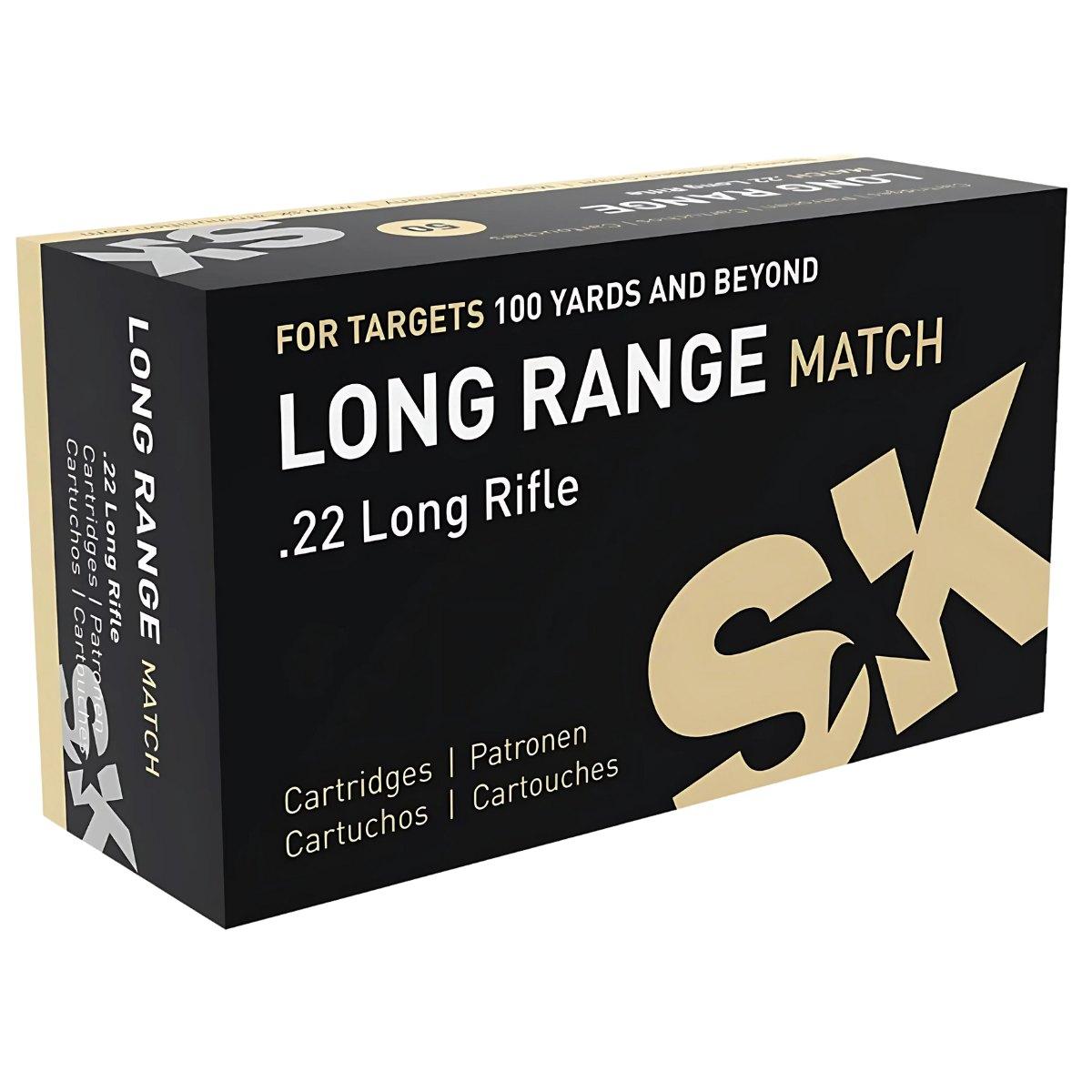 22 lr sk long range match 40gr