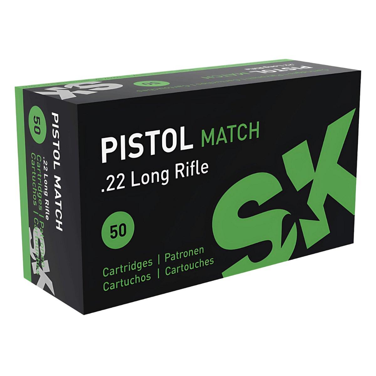 lapua sk pistol match 22 lr 40 gr