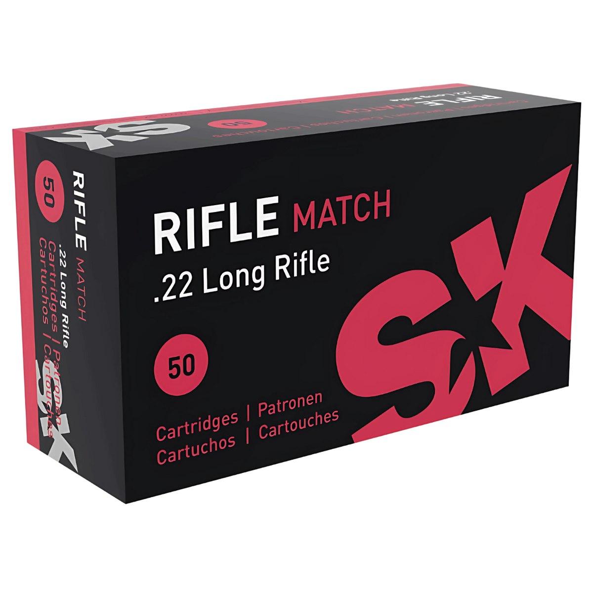 lapua sk rifle match 22 lr 40gr