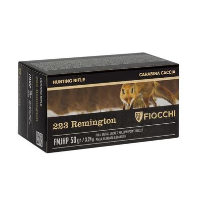 Fiocchi .223 Rem 50gr/3,2g...