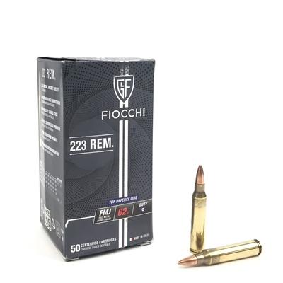 Fiocchi .223 Rem 62gr FMJ