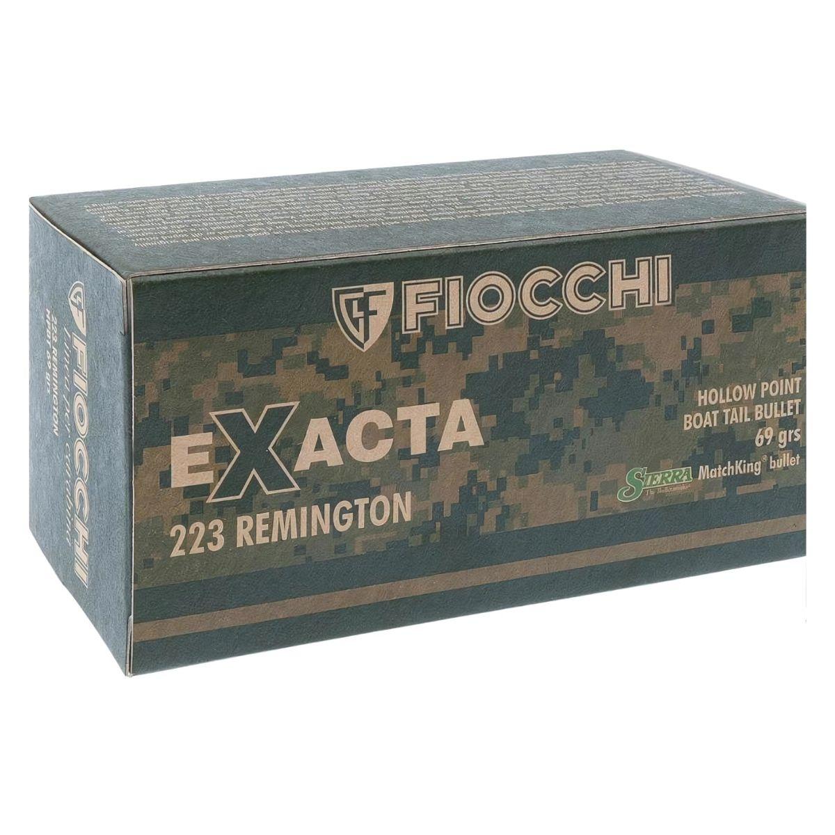 fiocchi exacta 223 rem 69gr hpbt