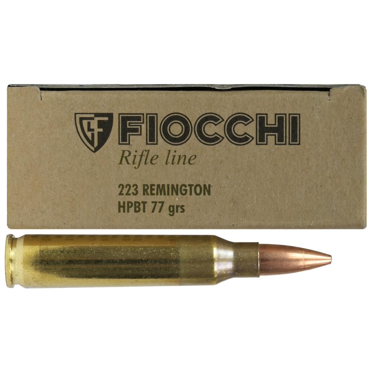 fiocchi perfecta 223 rem 77gr hpbt