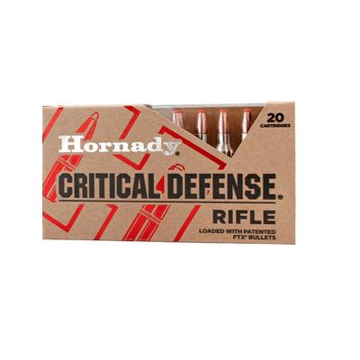 223 rem hornady ftx critical defense rifle 73gr 80260