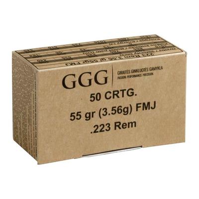 .223 Rem GGG FMJ 55gr...