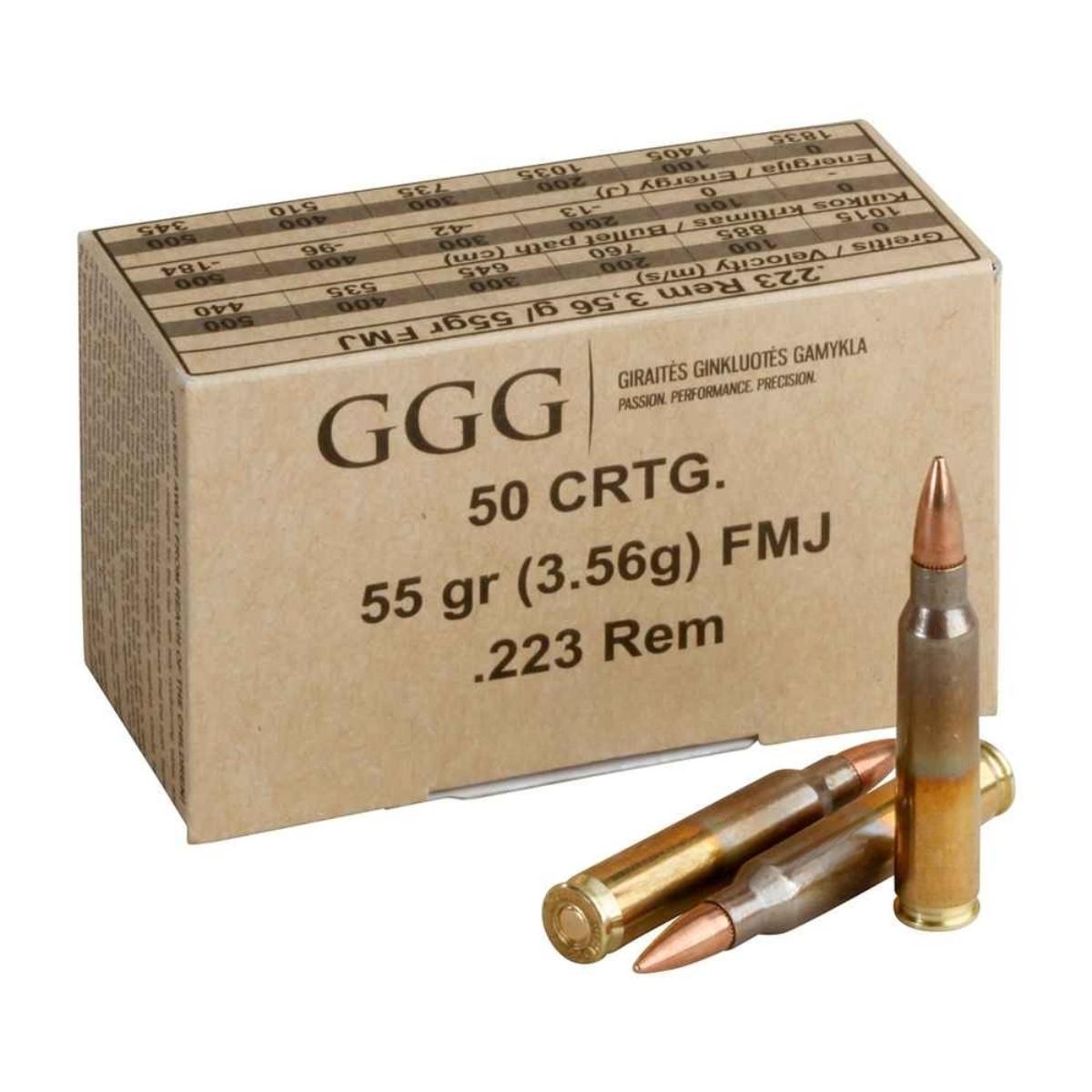 ggg 223 rem 55gr fmj