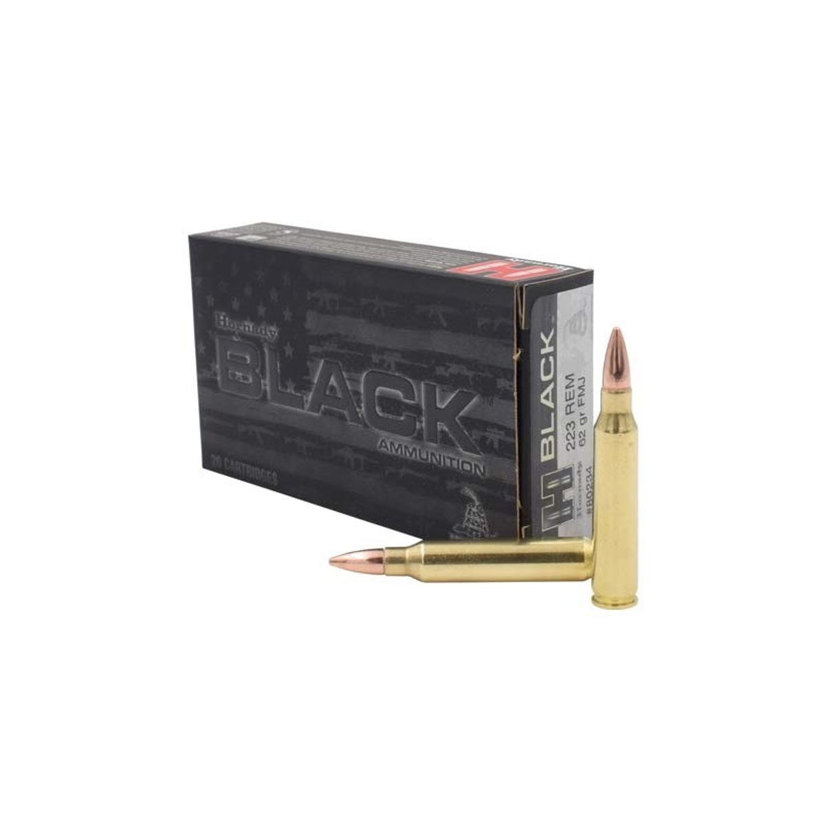 223 rem hornady fmj black 62gr 80234