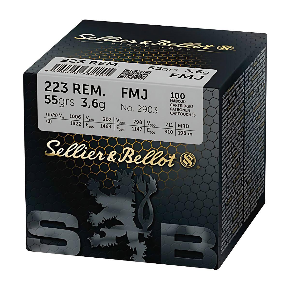 223 rem sellier bellot fmj 55gr 3 6g v341872