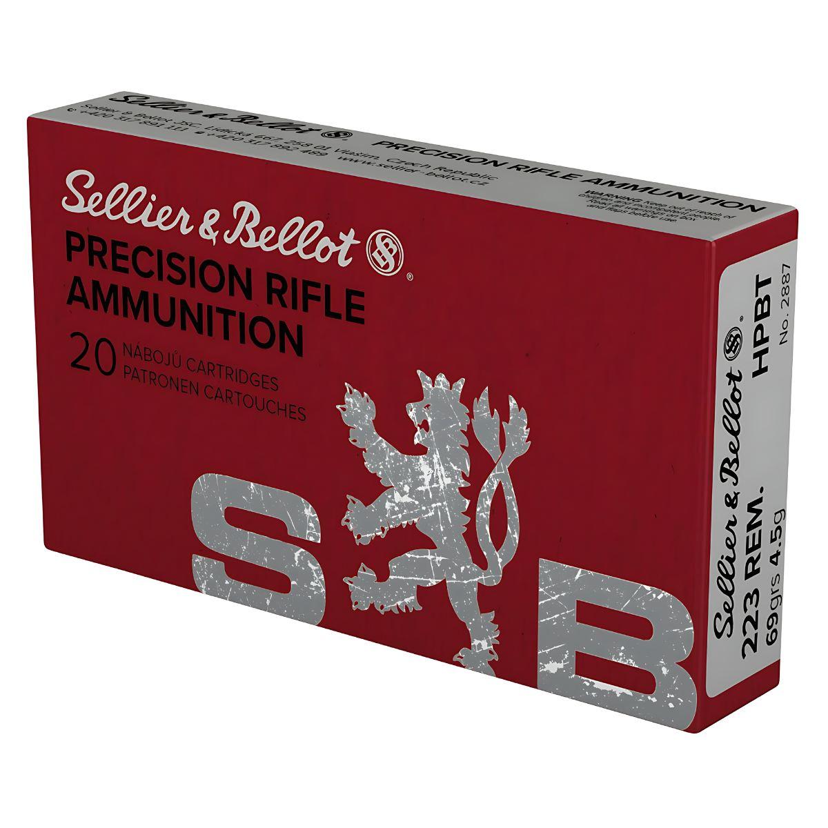 amunicja 223 rem sellier bellot 69gr 4 5g hpbt adr 1 4s un0012 op 20szt