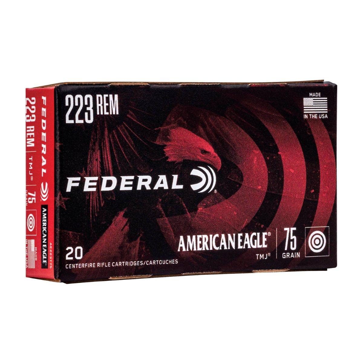 federal 223 rem american eagle tmj 75gr