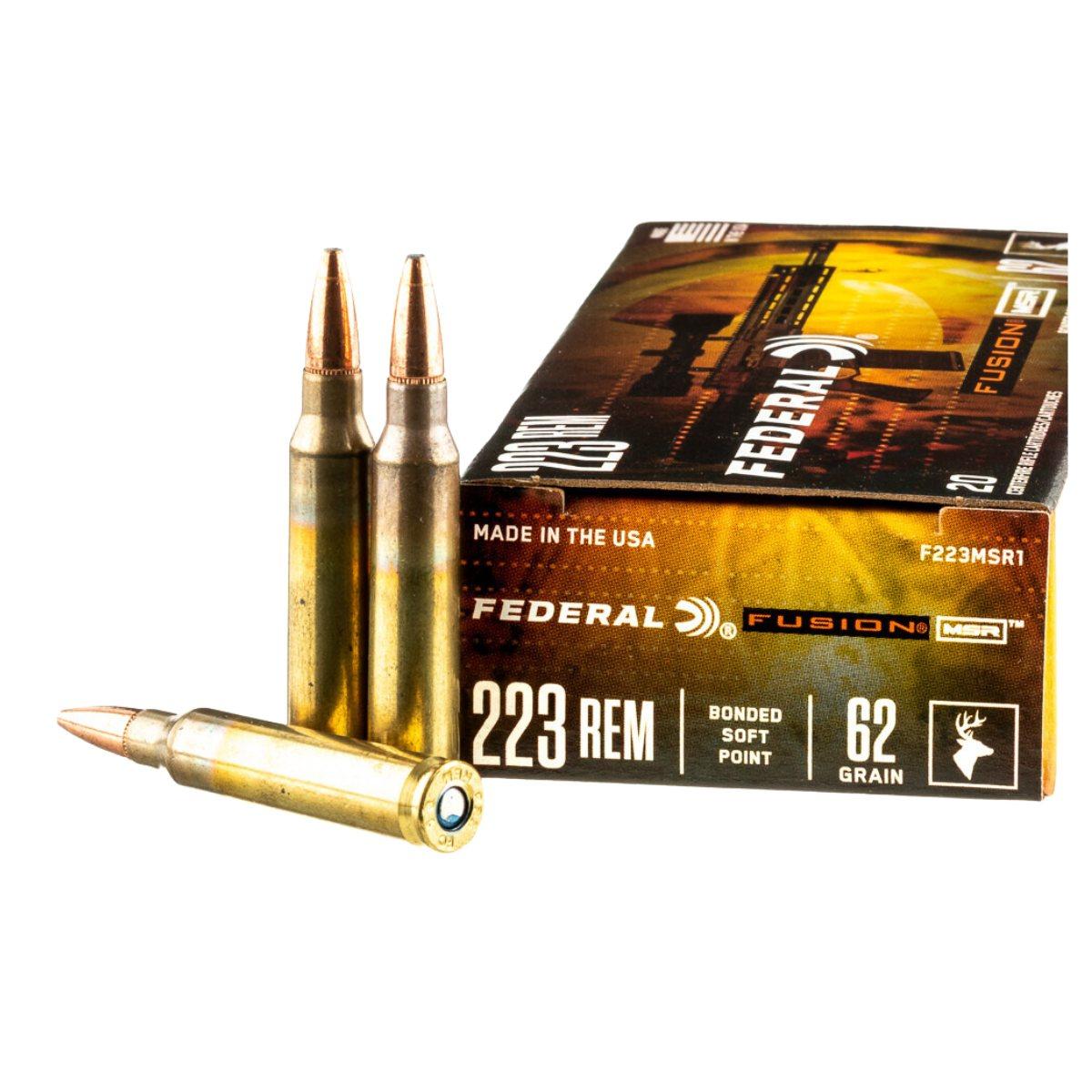 federal 223 rem fusion sp 62gr