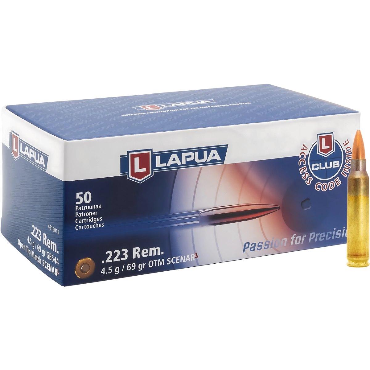 lapua otm scenar l 223rem 69gr gb544