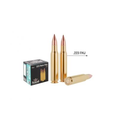 .223 Rem Sterling FMJ 55gr