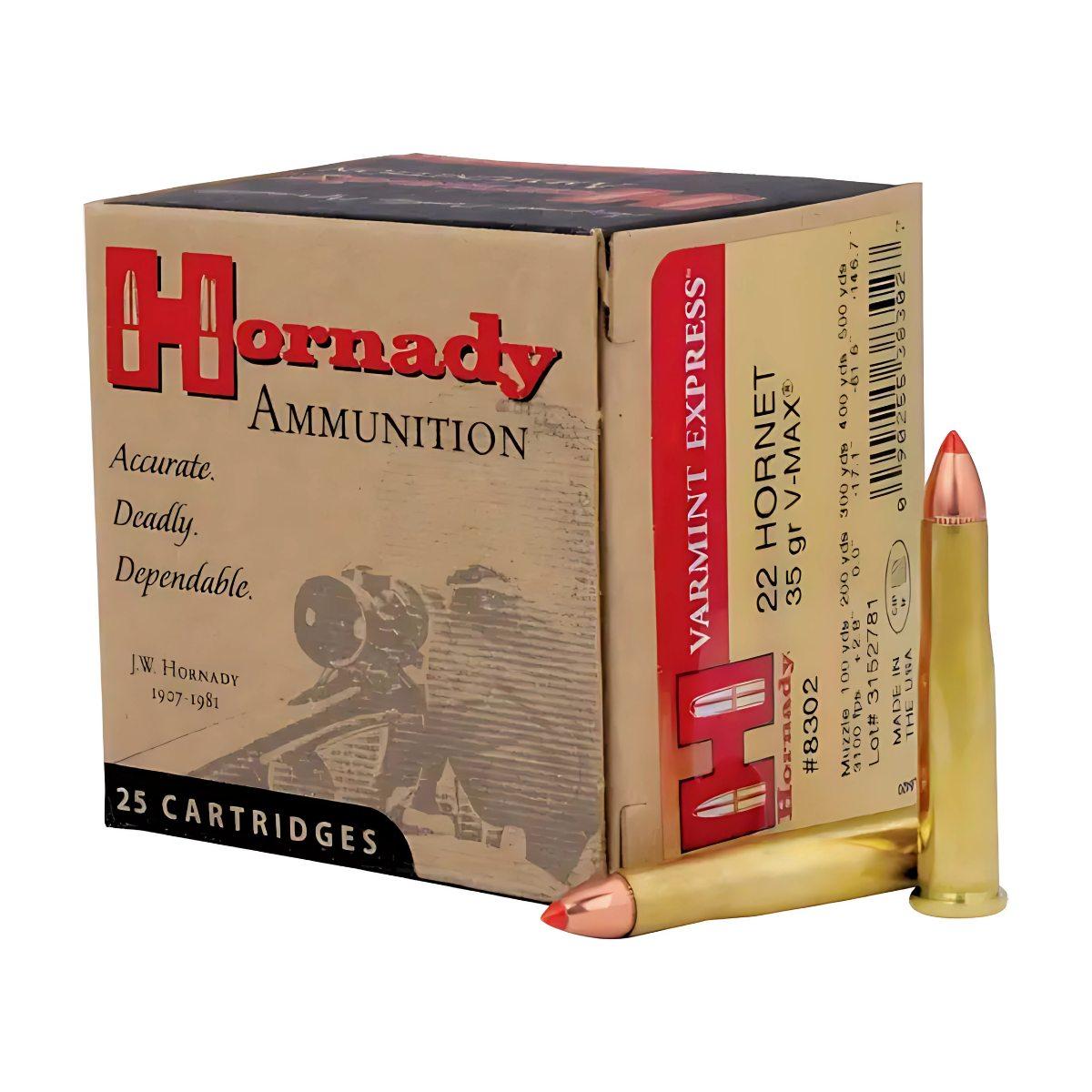 hornady v max 22 hornet 35gr 8302