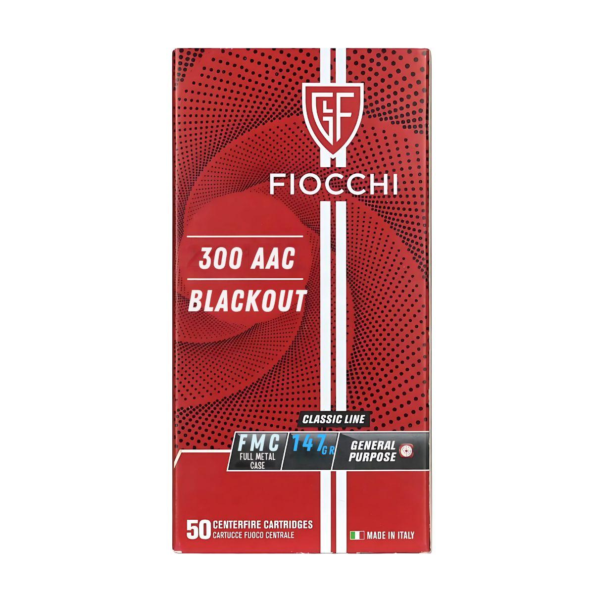 300 aac blackout fiocchi fmc 147gr 9 55g