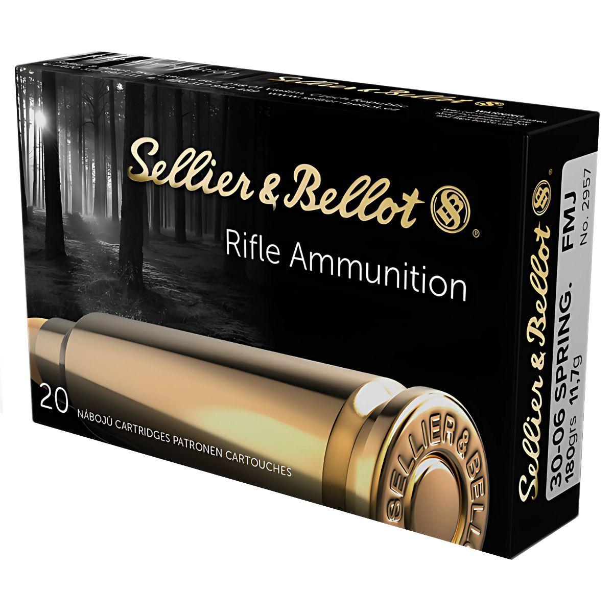 amunicja 30 06 sellier bellot 180gr 11 7g fmj adr 1 4s un0012 op 20szt