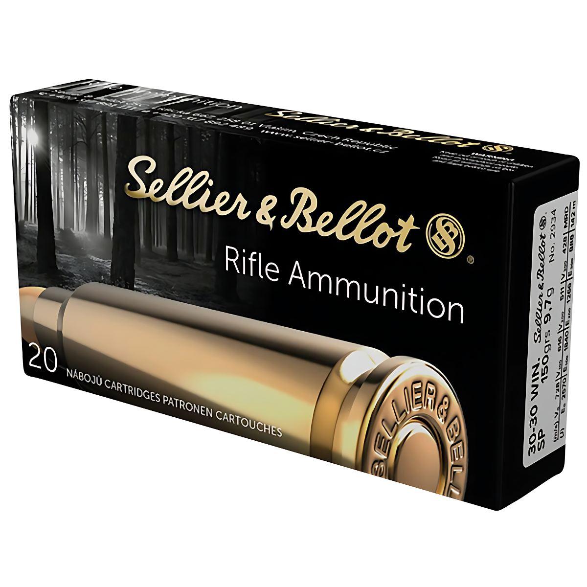 amunicja 30 30 win sellier bellot 150gr 9 7g sp adr 1 4s un0012 op 20szt