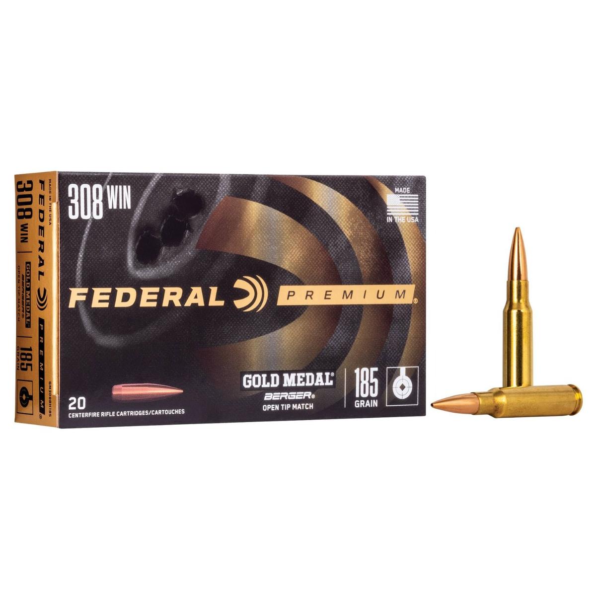 federal 308 win berger otm gold medal 185gr
