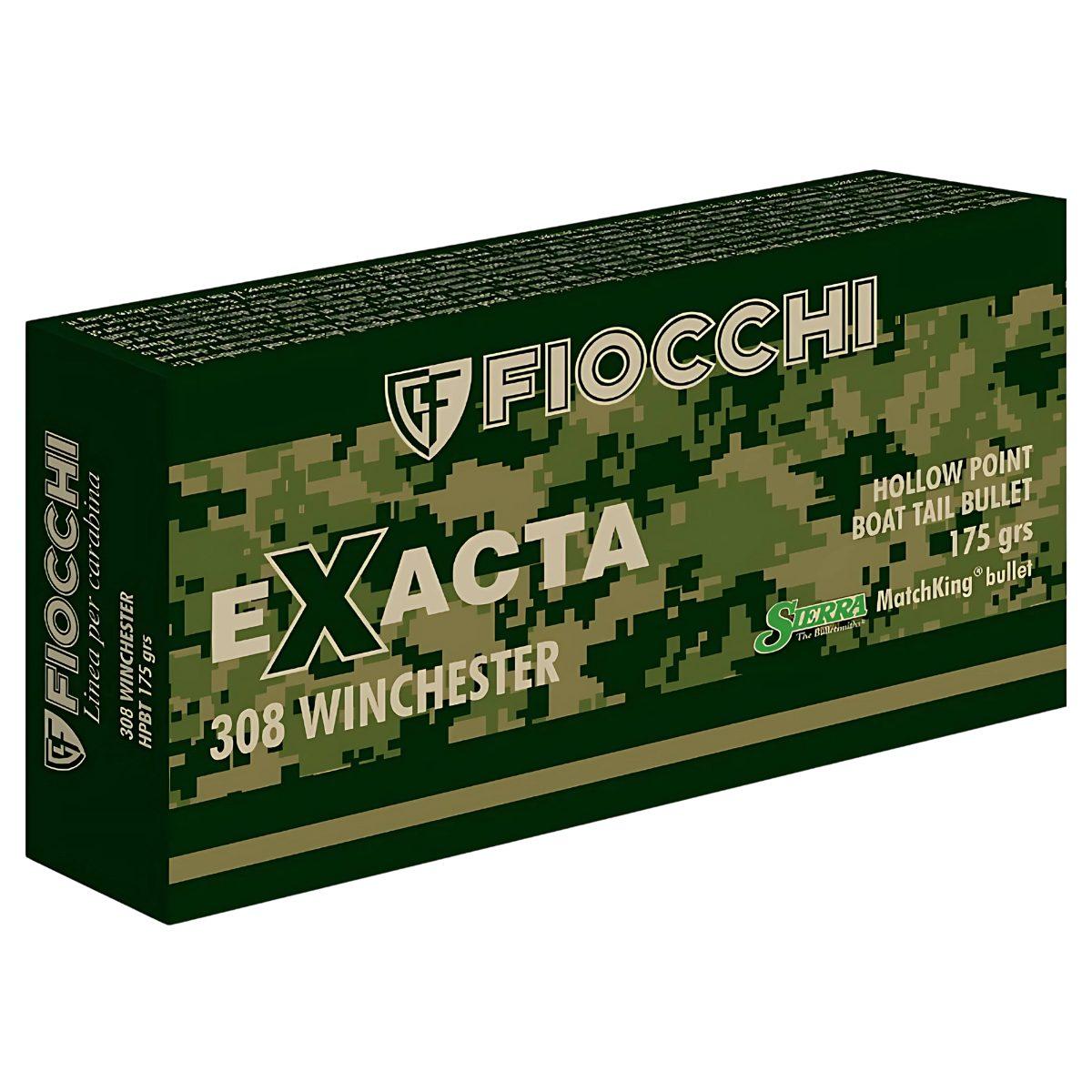 fiocchi exacta 308 win 175gr hpbt
