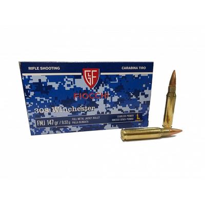 Fiocchi .308 Win 147gr FMJ