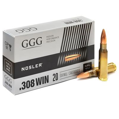 GGG .308 Win 168gr HPBT -...