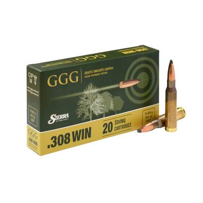 GGG  .308 Win 165gr SBT SIERRA