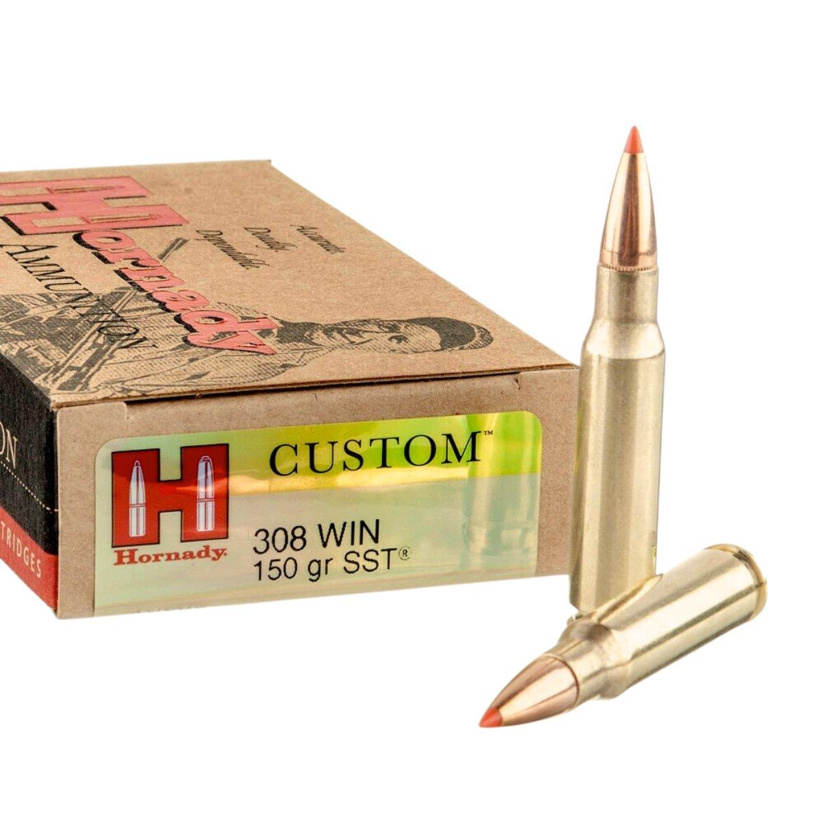 hornady sst custom 308 win 150gr 8093