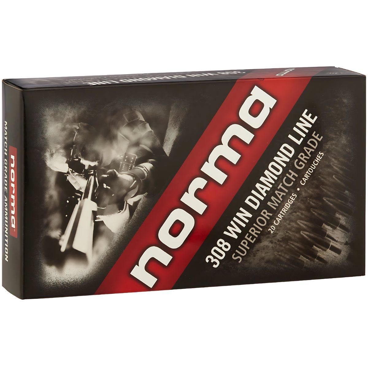 norma diamond line match 308 win 168gr