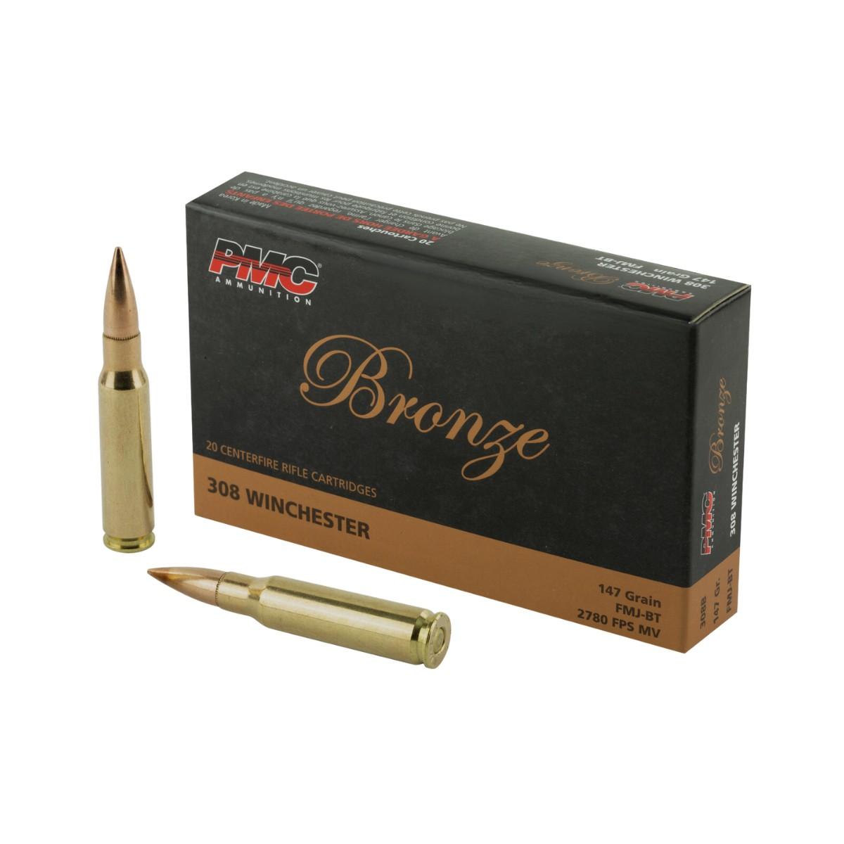 pmc 308 win 147gr fmj bt
