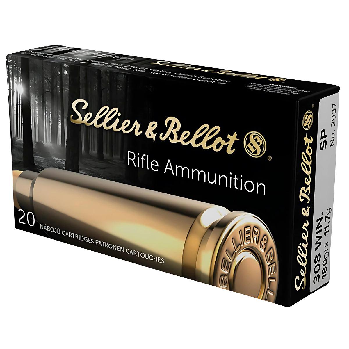 308 win sellier bellot sp 180gr 11 7g v331432