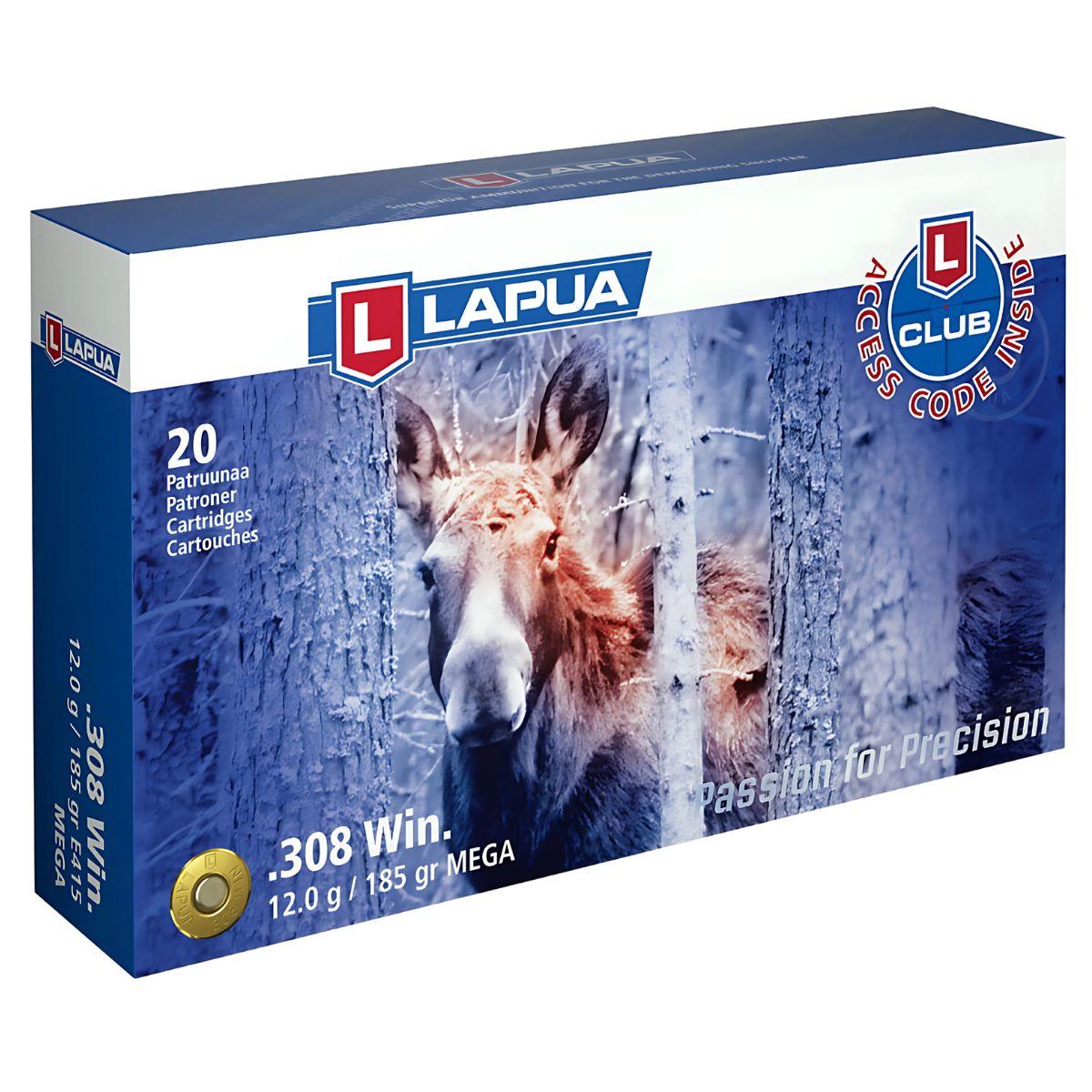 lapua sp mega 308win 185gr 12 0g e415