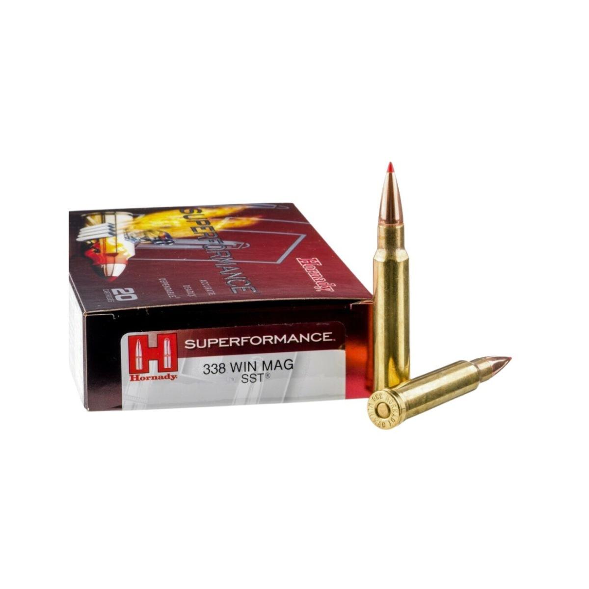 338 win mag hornady sst superformance 200gr 12 96g 82223
