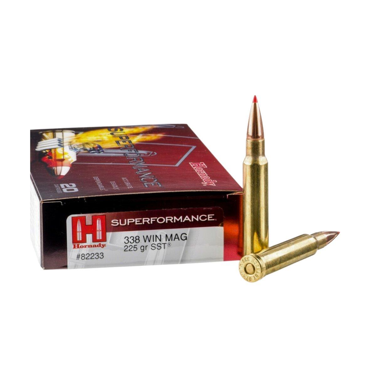 338 win hornady sst superformance 225gr 14 58g 82233
