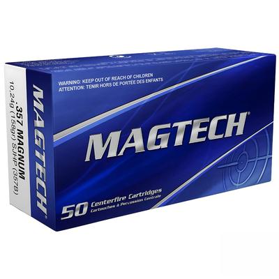 Magtech .357 Magnum SJHP 158gr