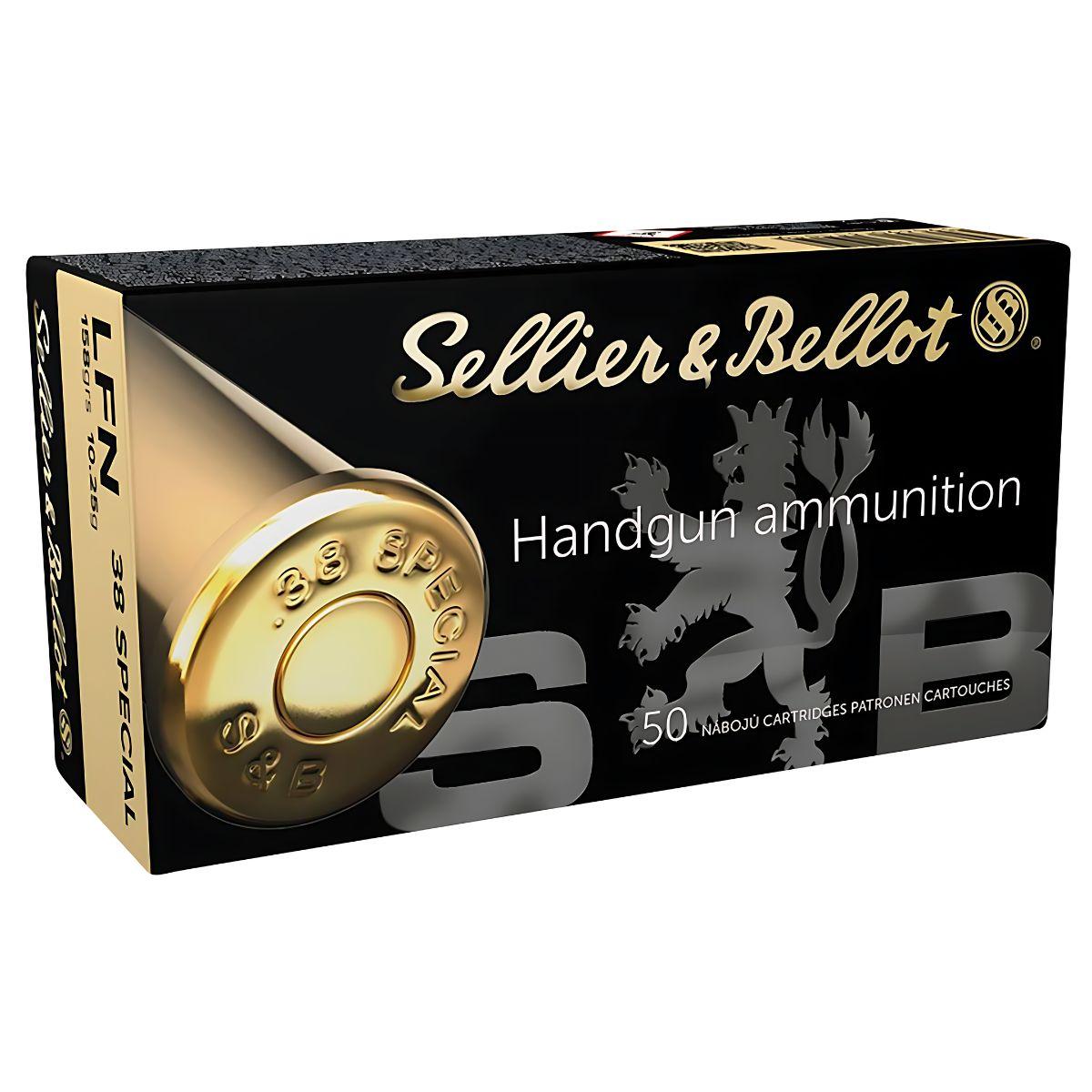 38 spec sellier bellot lfn 158gr 10 25g v311872
