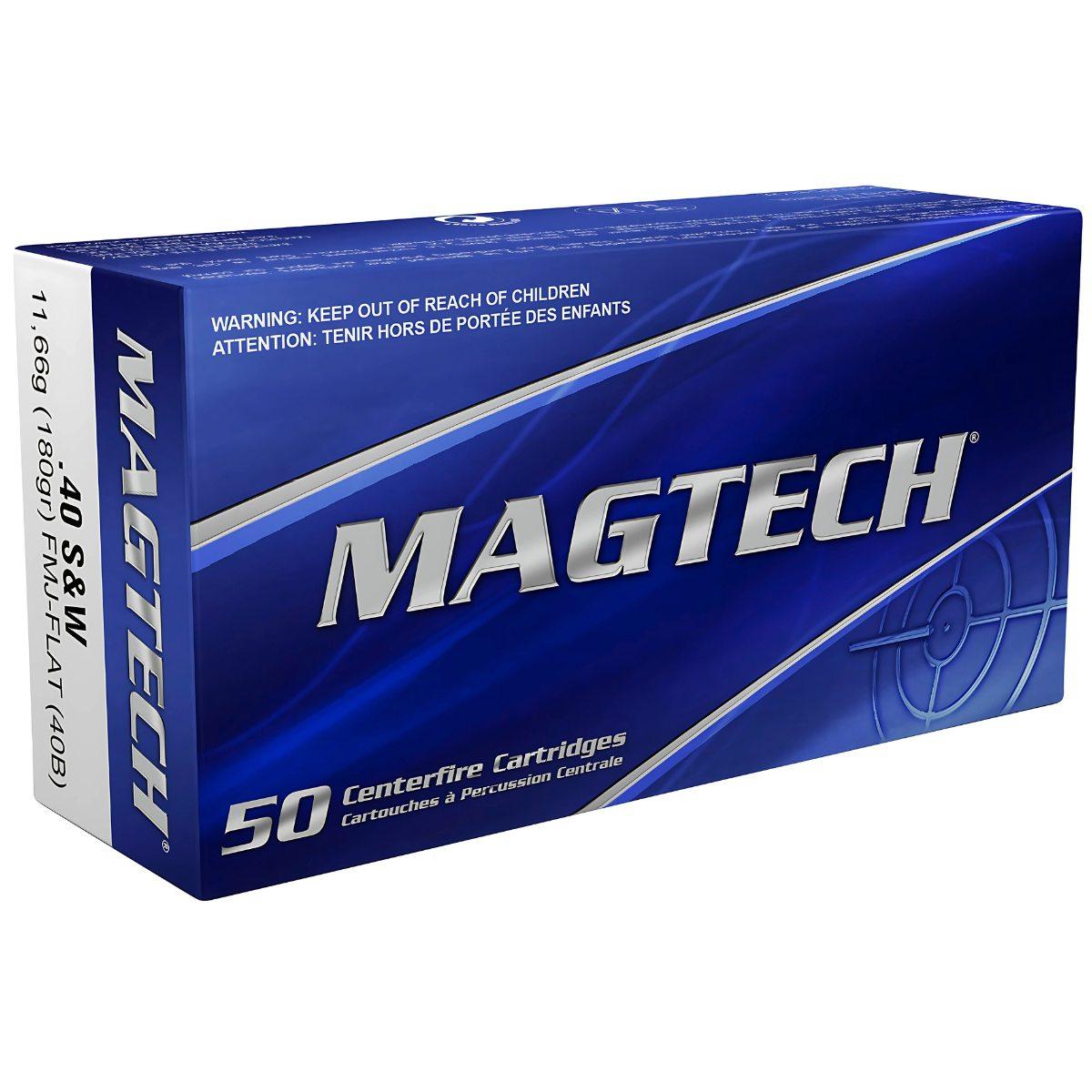 magtech 40 s w 11 66g fmj flat