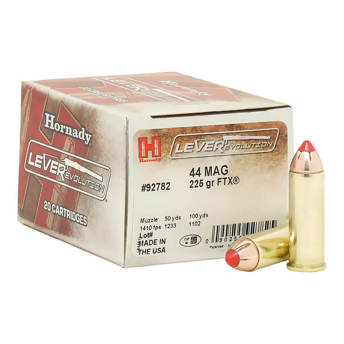 hornady ftx leverevolution 44 magnum 225gr 92782