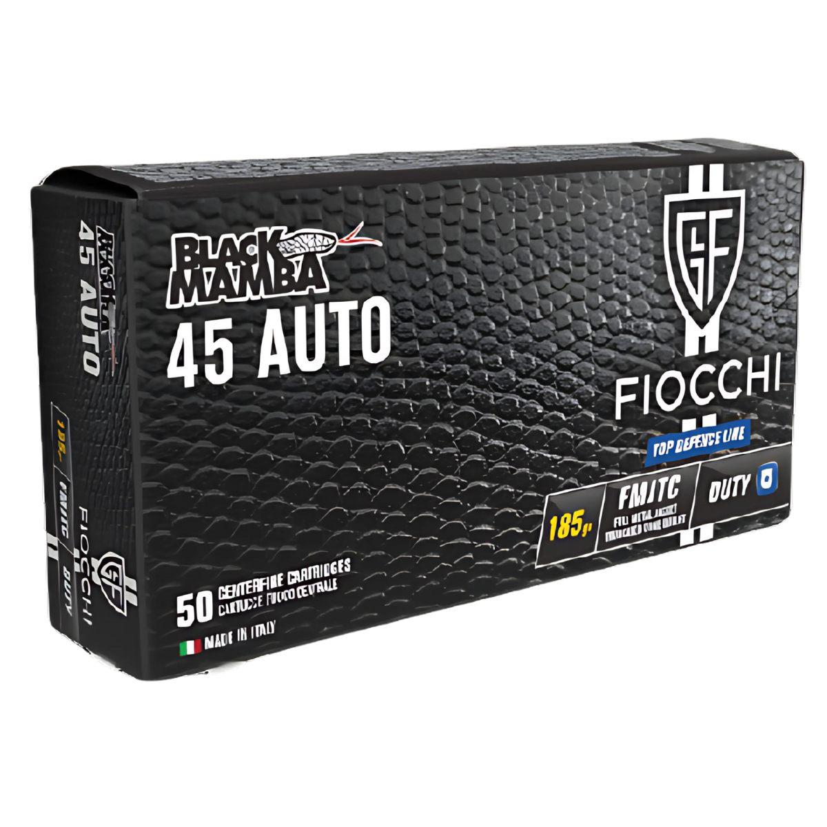 fiocchi 45 acp 185gr fmjtc