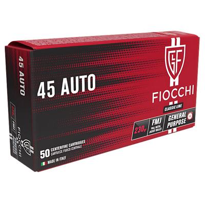 Fiocchi .45 ACP 230gr FMJ