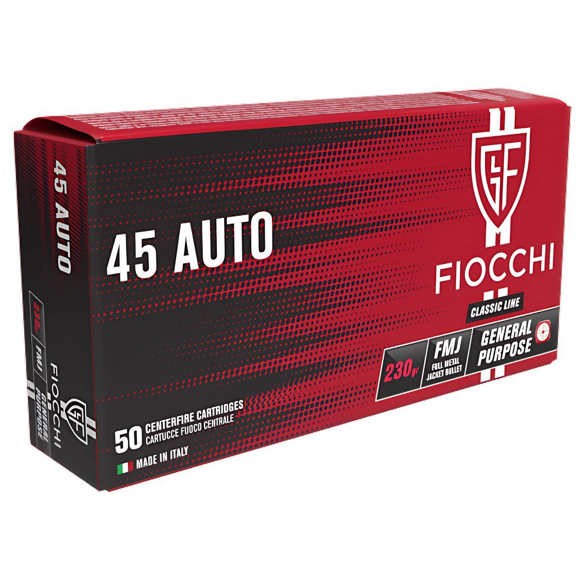 fiocchi 45 acp 230gr fmj